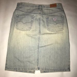 Guess denim skirt